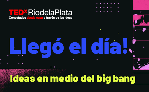 TEDxRdelaP's tweet photo. ¡Hoy es el gran día! A partir de las 14 hs no se pierdan el primer TEDxRíodelaPlata 100% online. Lo van a poder ver por Facebook Live, YouTube Live y por la Televisión Pública. Para disfrutar del evento al máximo entren acá: https://t.co/lIaGkhcaVw https://t.co/qw9JnOgZdJ