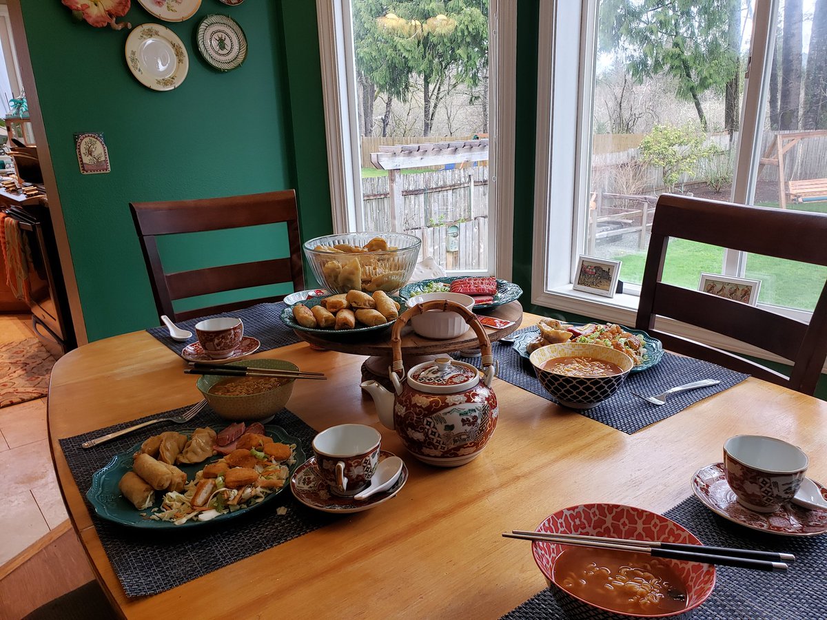 Vickie Himmelberger (@vhimmelberger) on Twitter photo We are making the best of the quarentine with our weekly Quaren-tea-ne party on Sundays. Last week, my daughter and I hosted. This week, my husband and son hosted. It's not #slowcookersunday and we don't have <a href="/JohnLegere/">John Legere</a> but Pam was used in at least one of the pans. We are making the best of the quarentine with our weekly Quaren-tea-ne party on Sundays. Last week, my daughter and I hosted. This week, my husband and son hosted. It's not #slowcookersunday and we don't have <a href="/JohnLegere/">John Legere</a> but Pam was used in at least one of the pans.