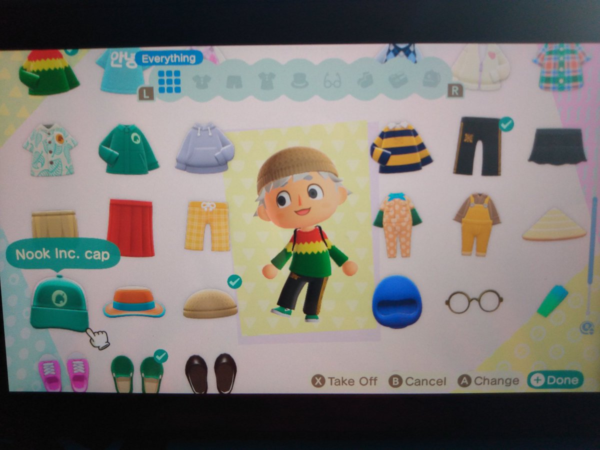 My completed outfits now consist of rice farmer, gay, hippie, and soda machine restocker