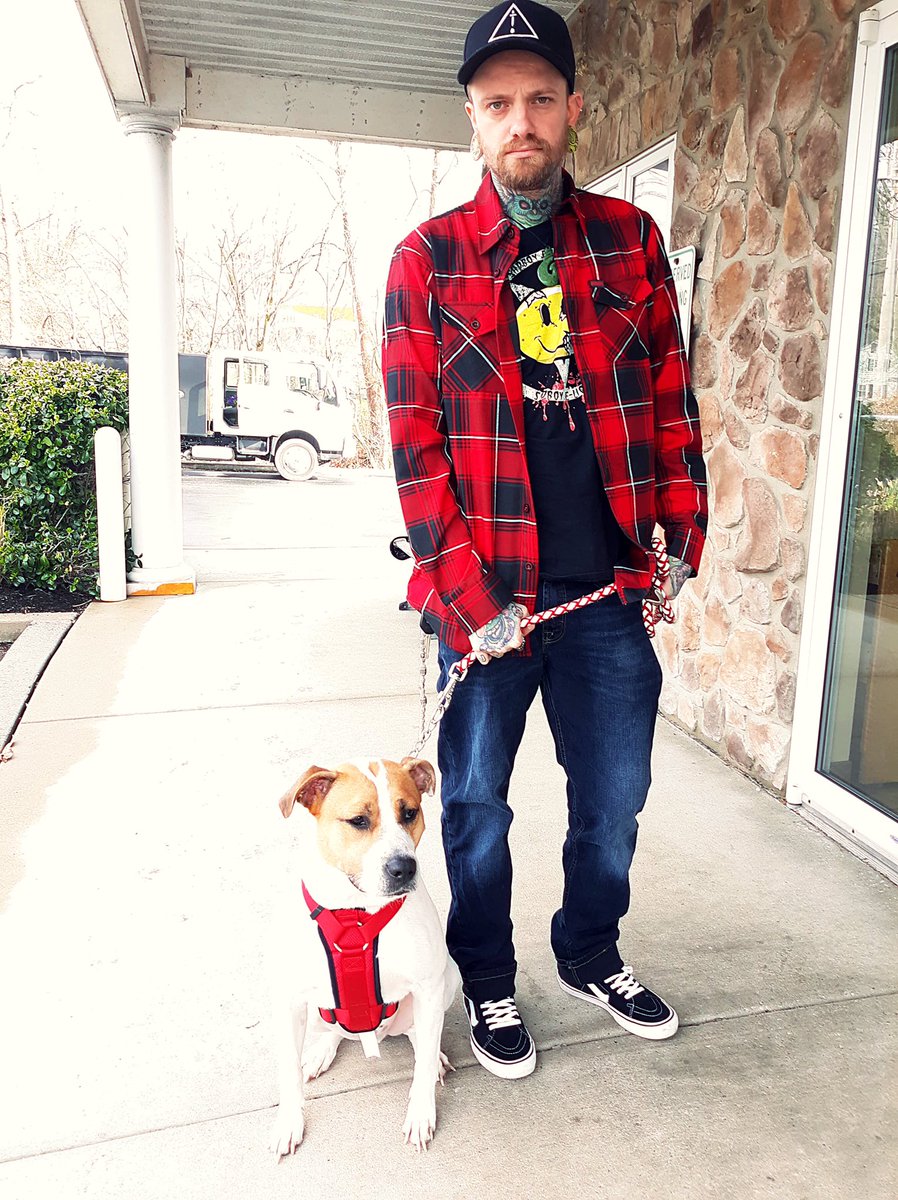 darthdipshit's tweet photo. Nothing better then a day out with the fur child and my Chainsaw from @DixxonFlannelCo #blessed #yew #puppy https://t.co/6BROgi6f4W
