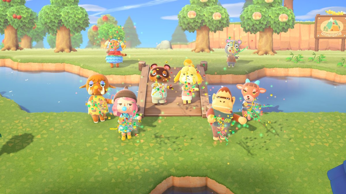 kalinacnh's tweet photo. lol everyone is high #AnimalCrossing #ACNH #NintendoSwitch https://t.co/jSkW1McDax