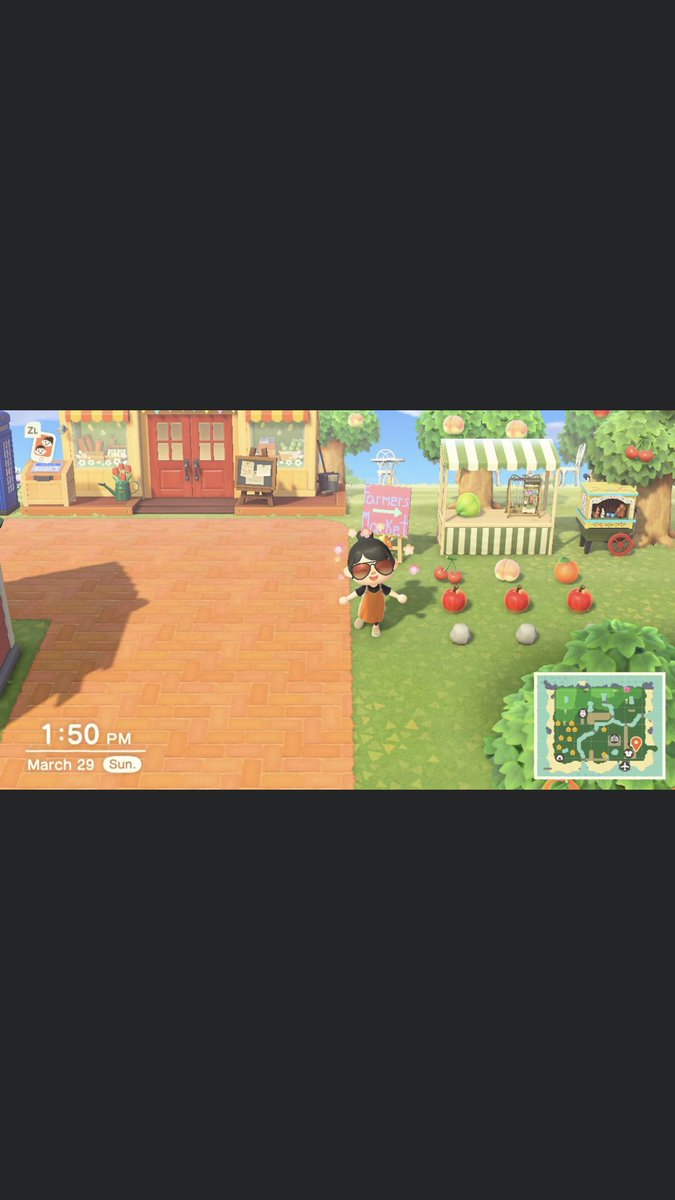 serene_beane's tweet image. Have all fruits, nooks cranny, and able sisters! Need more pears and kitchen furniture! DM for dodocode if you need something from the farmers market ✨ #animalcrossing #animalcrossingdodocode