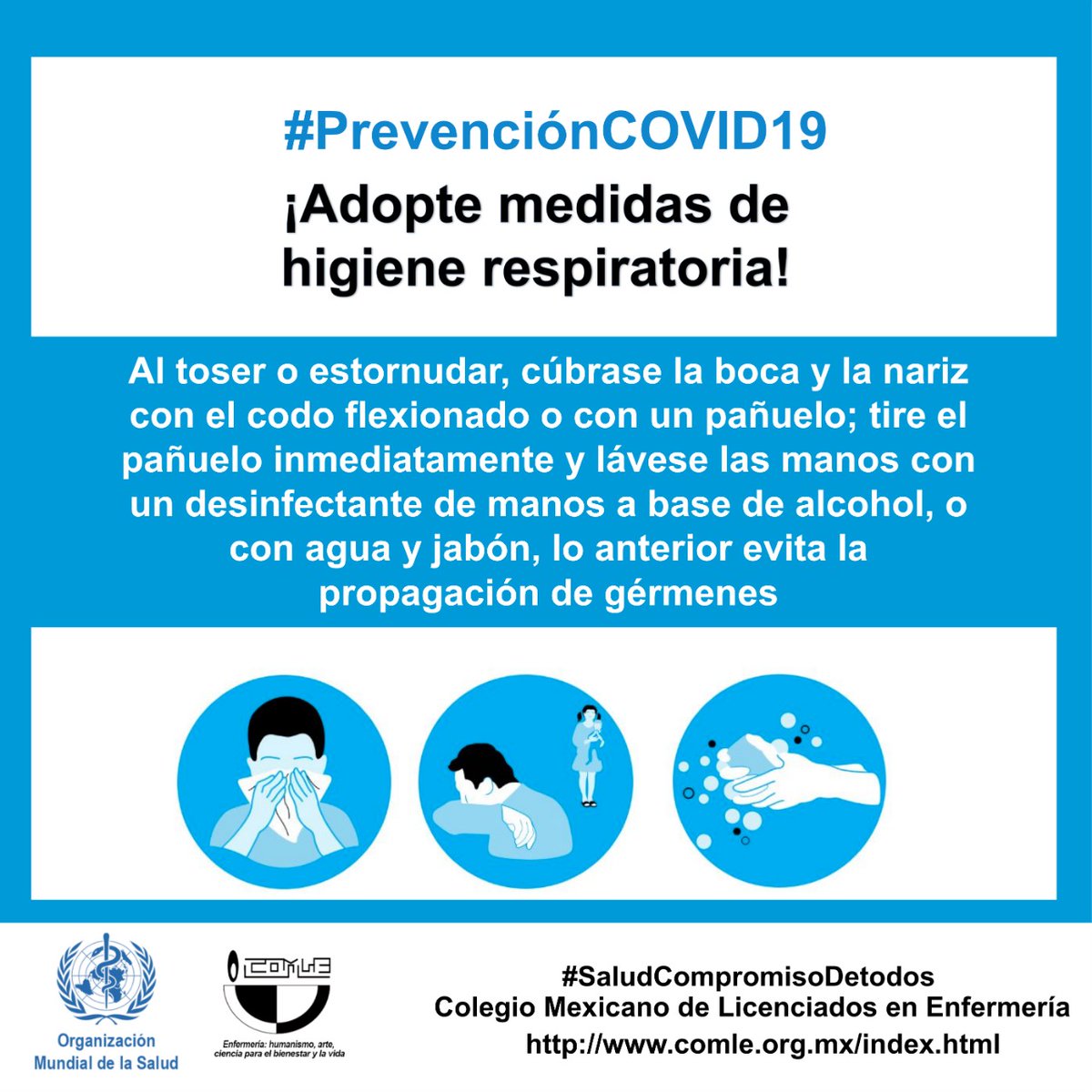 comledf's tweet photo. #PrevencionCOVID19
#SaludCompromisoDeTodos
#COMLECDMX https://t.co/4VWE3pFSSG