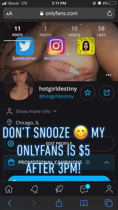 Don&rsquo;t snooze on me 🥵 my papis got to see sex clips 🥴😋 https://t.co/iRCsgi4Y4D https://t.co/gcOBN4yFT<a href="/tag/premiumsnapchat"class="tags"><span>#premiumsnapchat</span></a><a href="/tag/onlyfans"class="tags"><span>#onlyfans</span></a><a href="/tag/isellnudes"class="tags"><span>#isellnudes</span></a>