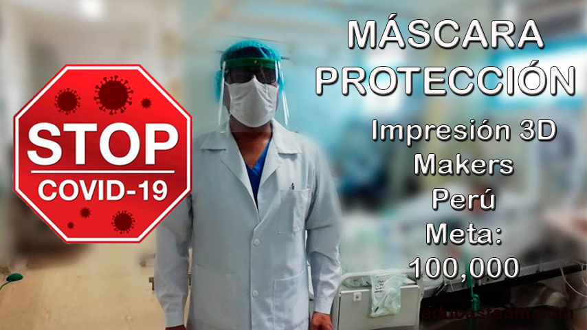 EducaSteam's tweet photo. #EducaSTEAM y los #MakerPerú contra el #CORONAVIRUS fabricando en Impresoras 3D máscaras sanitarias con base a propuestas maker de Europa. Se podrían fabricar 3,000 diarias ¿cómo? https://t.co/ey7jVtt9KK https://t.co/JCHHOiHSv4