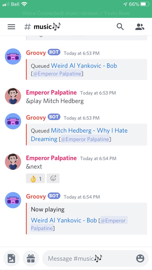 Discord Groovy Bot Profile Pic