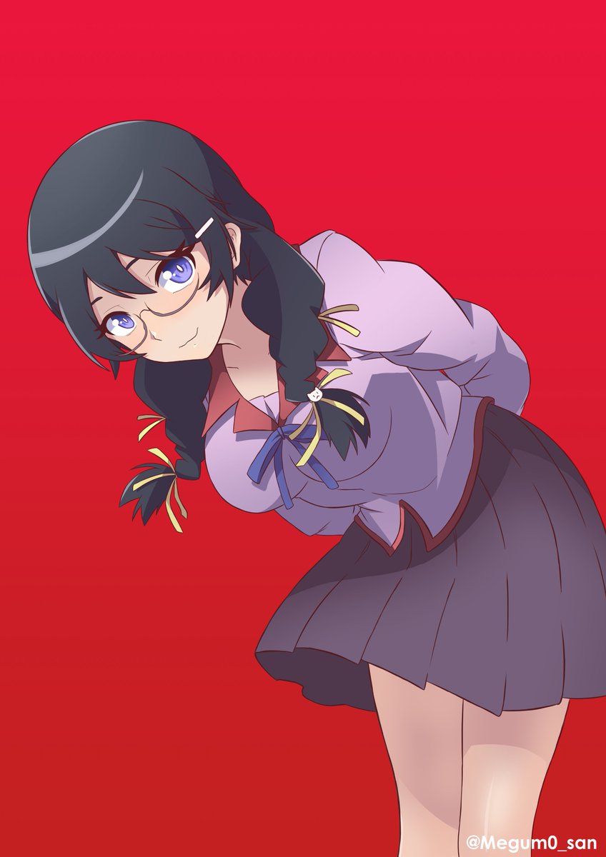 Megumo Open Commissions 羽川 翼 化物語 Monogatari 物語シリーズ 1日1物語 Hanekawa Tsubasa Bakemonogatari