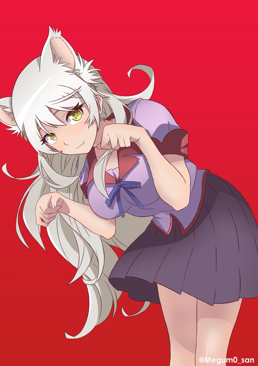 Megumo Open Commissions 羽川 翼 化物語 Monogatari 物語シリーズ 1日1物語 Hanekawa Tsubasa Bakemonogatari