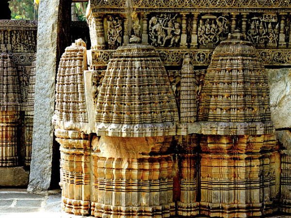 Day 5: Amriteshvara templeAmritapura KABuilt by Hoysala general Dandanayaka1196CEFeatures Lathe turned pillars of perfection, Stone inscription with a poem by Kannada poet Janna
