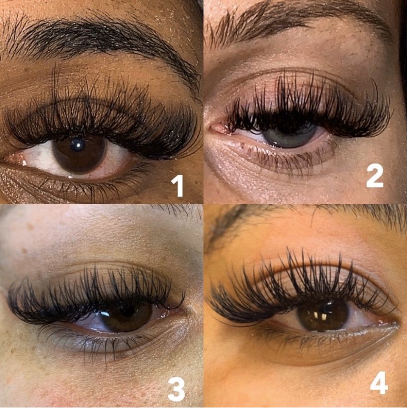 Which lash extension set 1,2,3, or 4? 😍😍😍