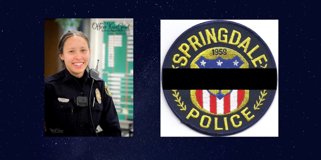 xavier_police's tweet photo. Xavier University Police Department was humbled & saddened to join fellow law enforcement paying final respects to Officer Kaia Grant R.I.P. - E.O.W. March 21, 2020. #KaiaGrant #NeverForget https://t.co/kokbl7ERHr