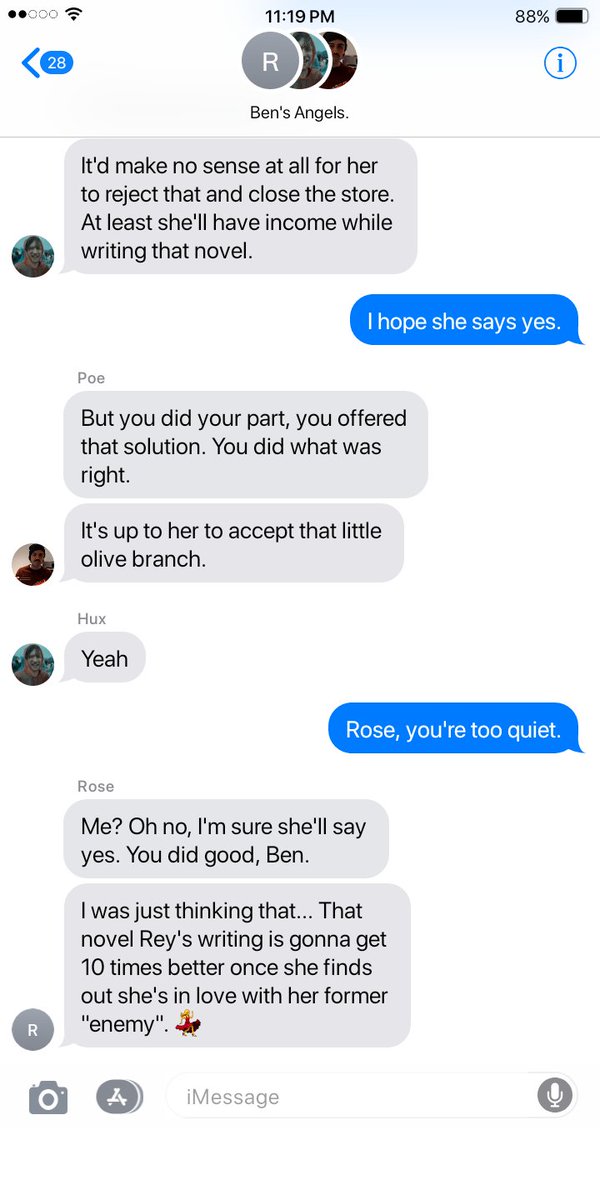  𝟭𝟭𝟴.ben tells his friends about the baby steps he's taking.