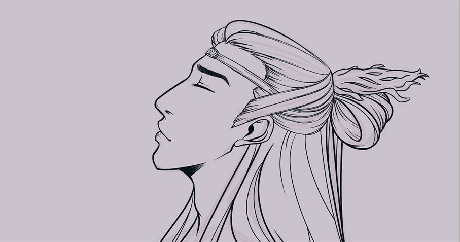 thexkestrel's tweet photo. It's a WIP, but hopefully I'm not too late for #XichenWeek2020 #lanxichen #MoDaoZhuShi #wip https://t.co/tXSC7muaiN