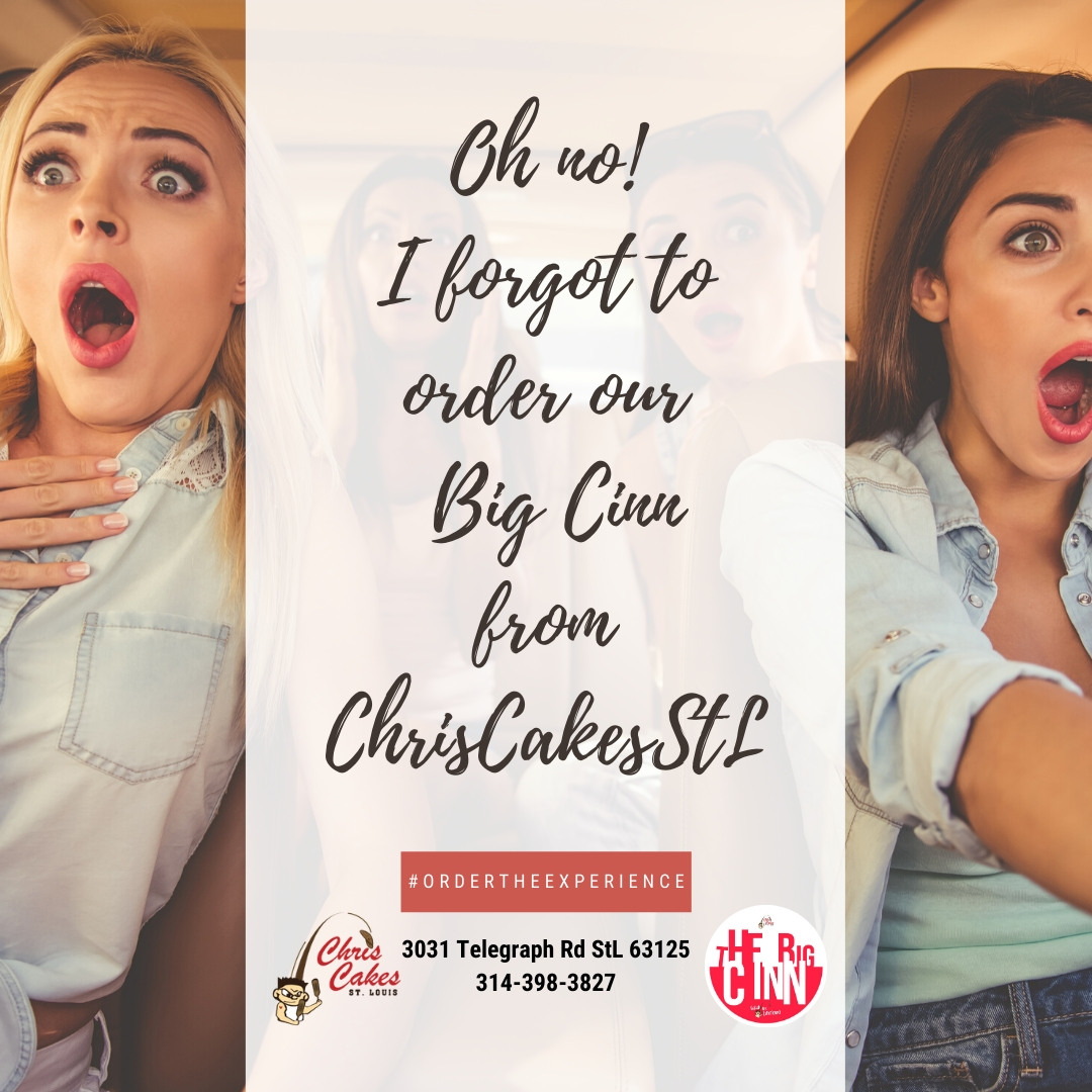 ChrisCakesSTL's tweet photo. There's over a pound of dough that was sacrificed for each Big Cinn
What would you sacrifice for your cinnful sweet tooth fix?
Don't go home without your Chris Cakes StL Big Cinn fix!
314-398-3827 #curbside
#chriscakesstl #wegotyourfix #bigcinn #wegotbigbuns
#ordertheexperience https://t.co/bSMIcZyGZt