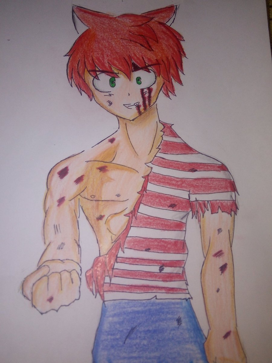 jando_yisus's tweet photo. @whysoogurin #RedibujoGurin jajaja tengo algunos dibujos que empeze a hacer me mi protagonista jejeje aquí está jejeje😅😅 https://t.co/SsgFeRb6oj