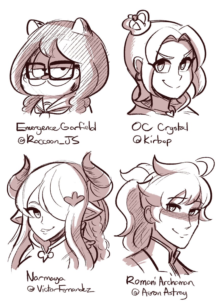 Patreon headshot requests part 1 