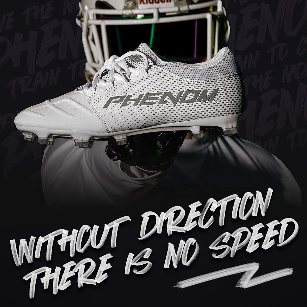 phenom football cleats