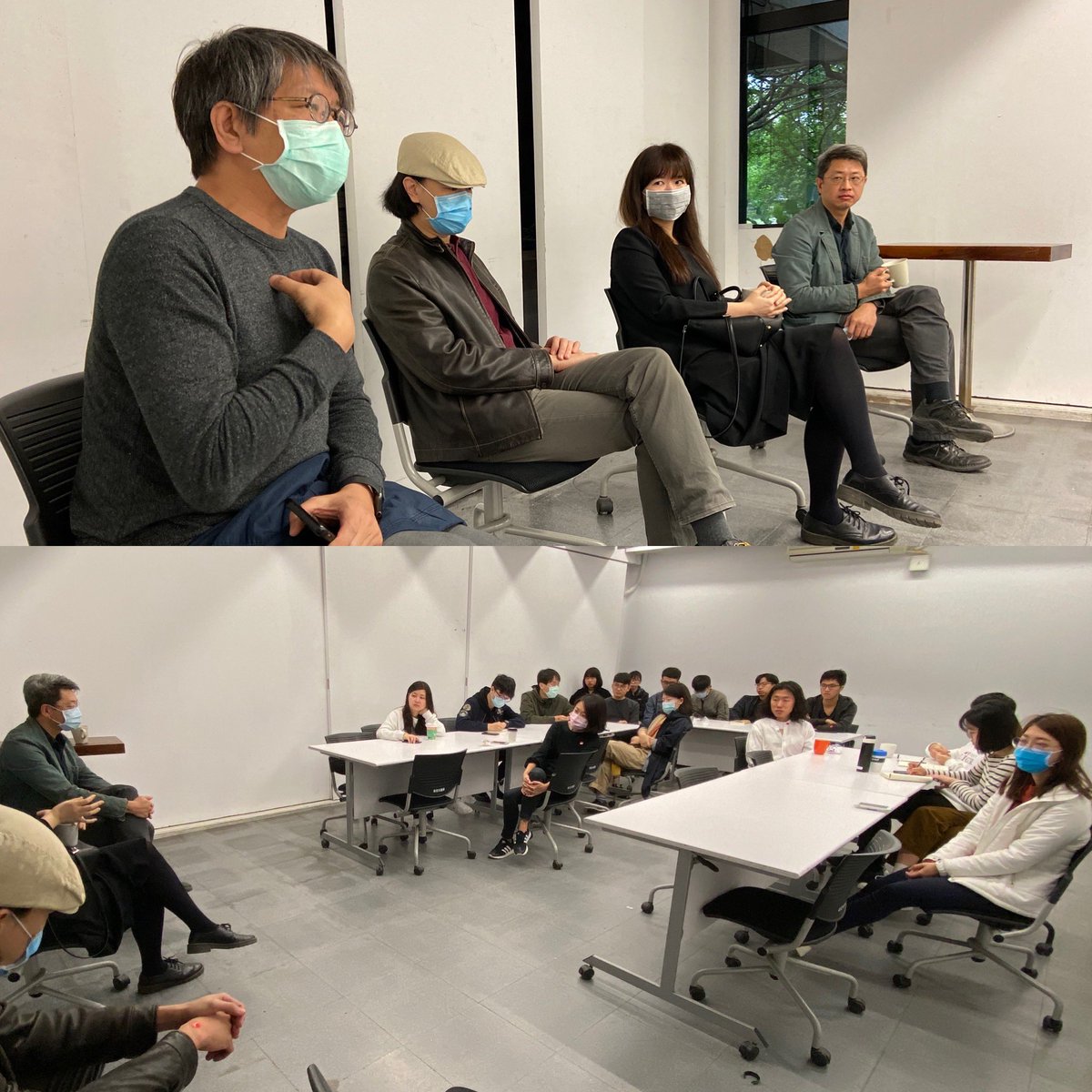 NYCUArch's tweet photo. Introductory session for how to conduct a design thesis to MArch I &amp; II students. #MArch #designresearch https://t.co/Y2GNL2l0az