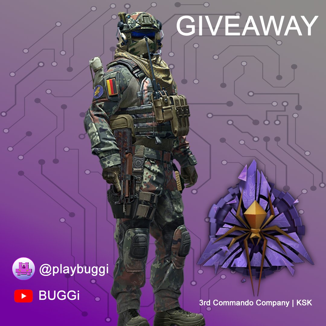 playBUGGi's tweet photo. Hello Guys this is my first Giveaway.
1) Subscribe me on YouTube and like a video.(proof)
https://t.co/5oNn5q0U9M
2) Follow me on twitter and RT ๐
3) Tag 1 Friend ๐
That's it
Winner will be Announced on 5 April GlHF!!!! #giveaway
#GiveawayAlert #CSGOGiveaway #csgogiveaways https://t.co/AKn7tOf67u