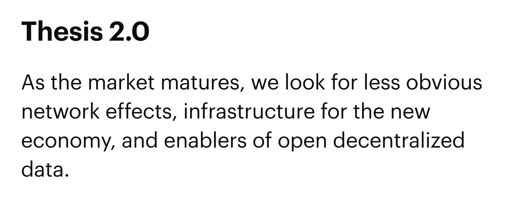 平田 智基 投資テーゼ Investment Thesis はあまり公開されない資料なのですが Usvは設立から一貫して公開してます テーゼは設定すること自体に意味はなくて 正しく設定するのが大事 Usvはアーリーがメインですが テーゼに沿ったことで例外的な