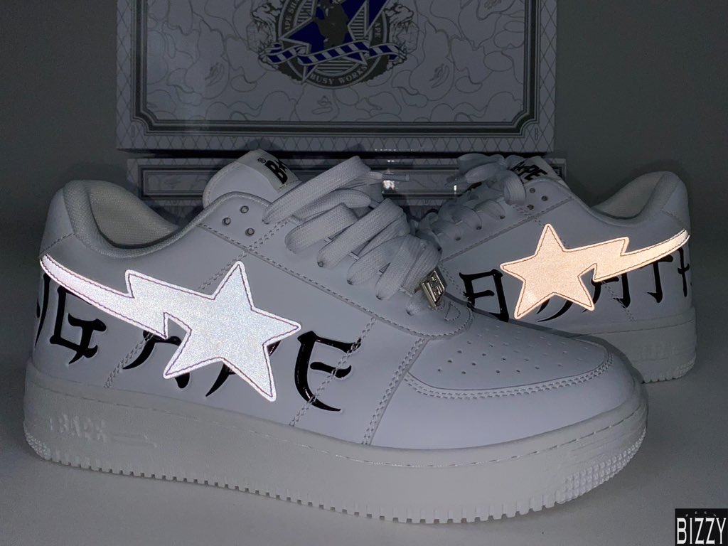 bapesta white 3m