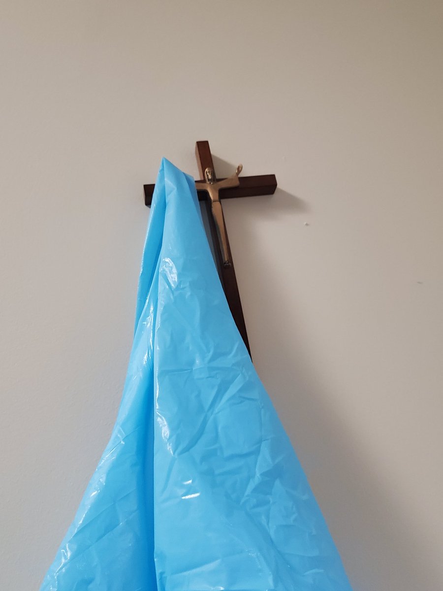 When you need somewhere to hang that plastic gown you gon' use all shift.