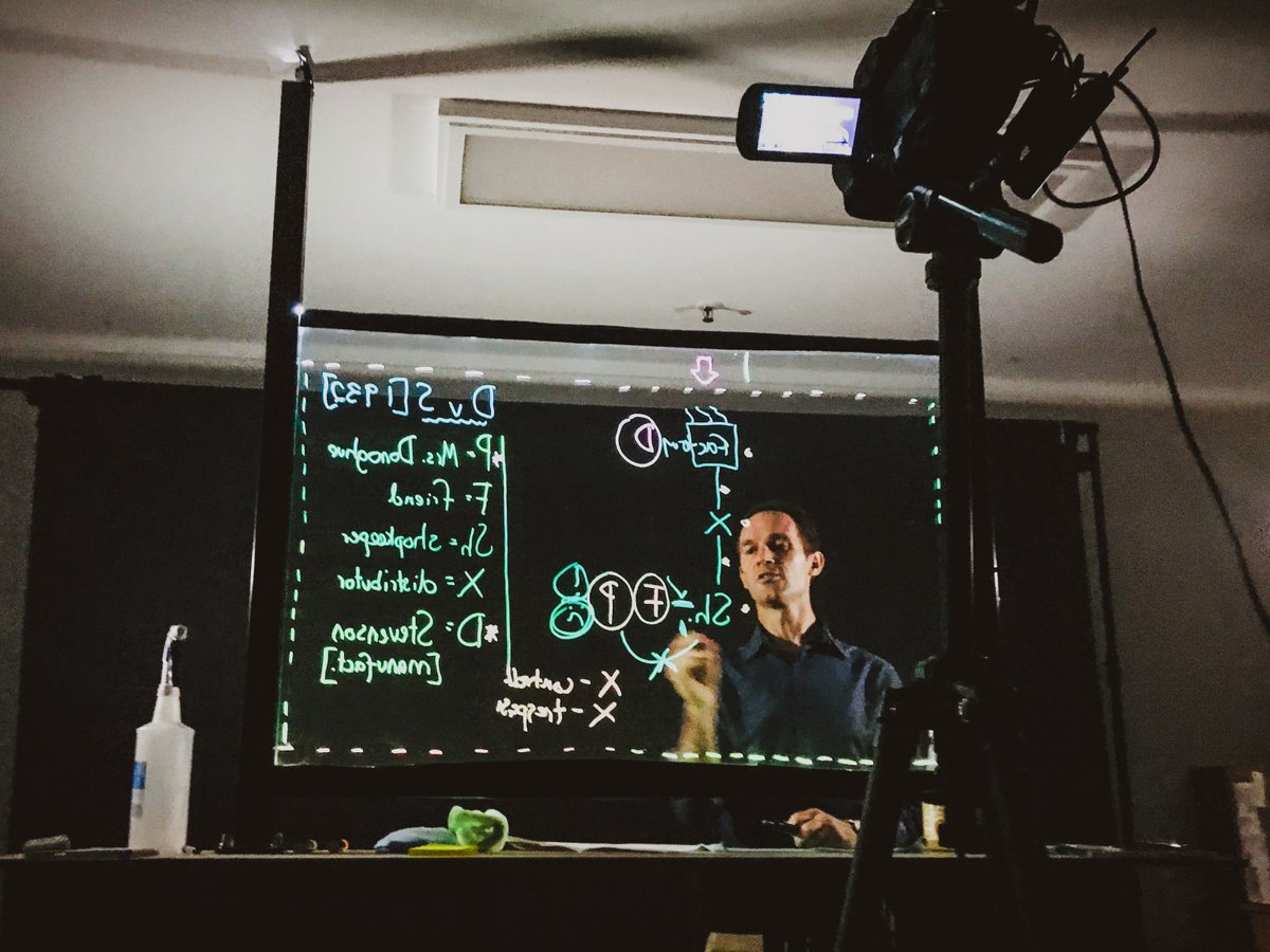 We recently helped <a href="/ANU_Law/">ANU Law School</a>'s <a href="/Fordthought/">Jolyon Ford</a> in a series of #lightboard videos. With the shift to remote teaching these have become even more valuable.
Big thanks to @IvoVekemans from <a href="/scienceANU/">Science & Medicine at ANU</a> who originally created this #lightboard that we've been using! <a href="/ANUmedia/">ANU Media</a> <a href="/ourANU/">ourANU</a>