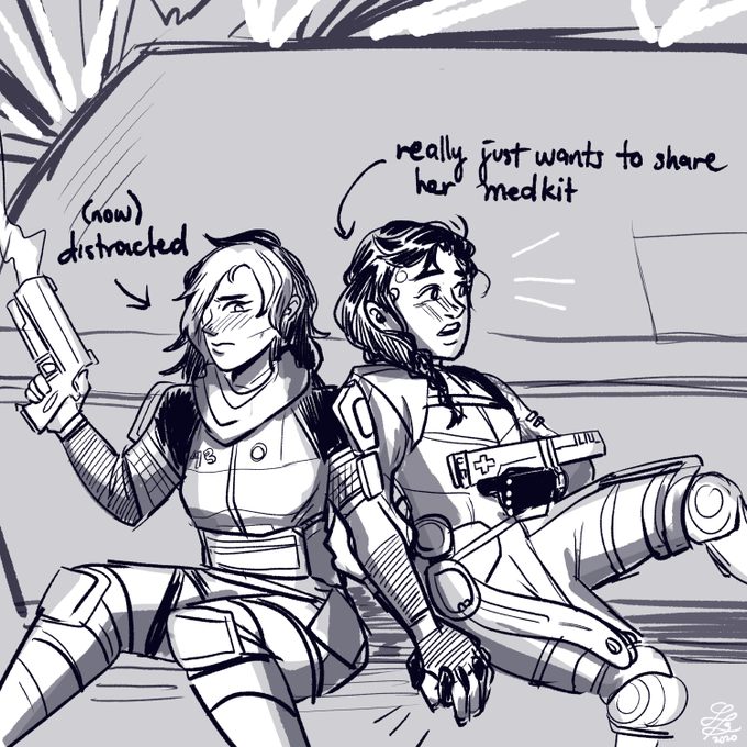 sneaky, sneaky
(feat @AlexisCyra's amber/huntress) 