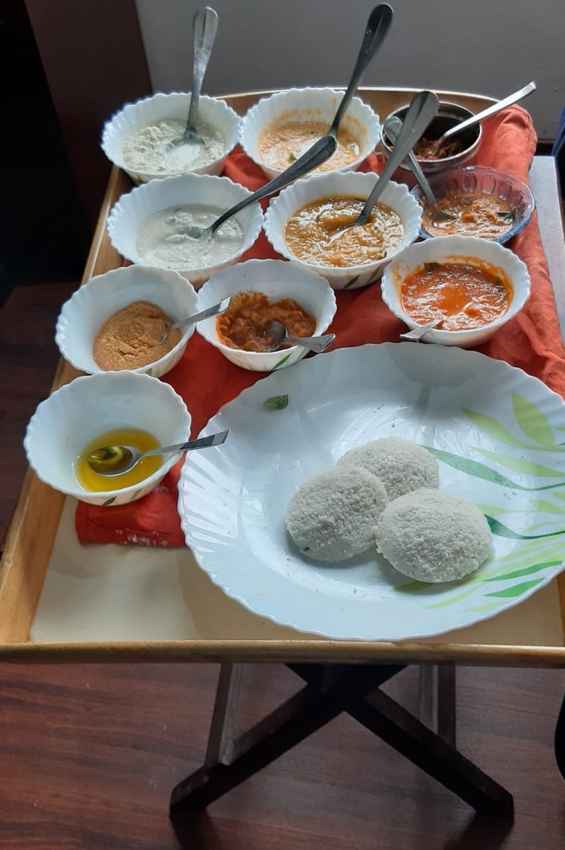 ShashiTharoor's tweet photo. As far as I’m concerned every day is Idli Day but today, March 30, is officially #WorldIdliDay. As far as I’m concerned, the greatest breakfast food ever devised by Man or God! https://t.co/Fykpf0qNSq
