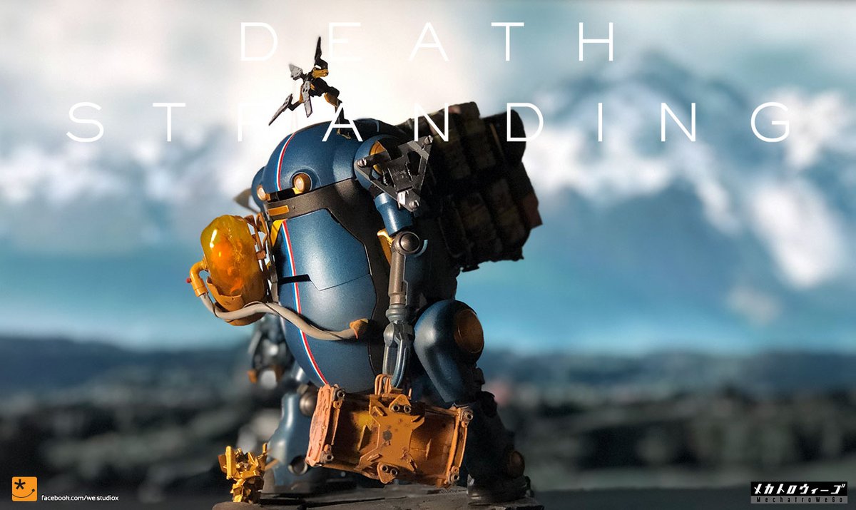 weistudio's tweet photo. My latest work. Custom Porter WeGo. Keep on keeping on! #DeathStranding #mechatrowego #KojimaProductions @HIDEO_KOJIMA_EN https://t.co/A9VkC95oVs