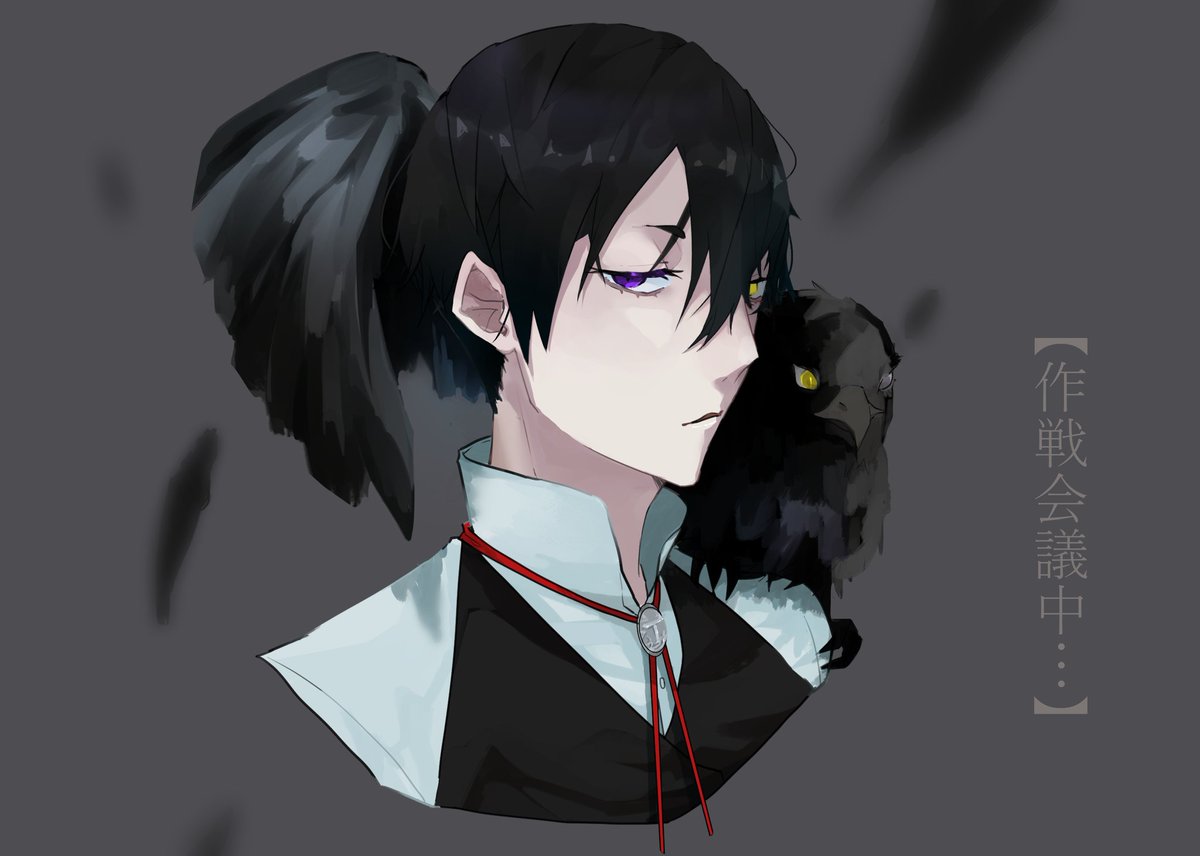 白髪金髪黒髪。

画面は明るいほうが発色良く色が出て来ると思います!(多分)

#絵描きさんと繋がりたい 