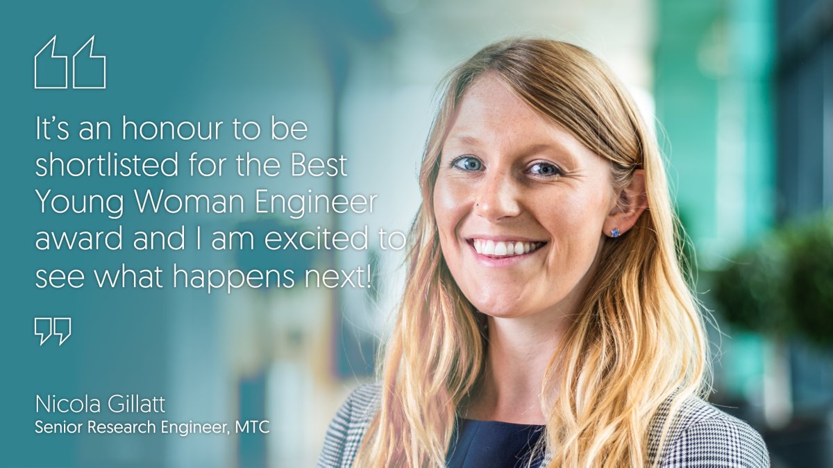 the_MTC_org's tweet photo. We are thrilled that Nicola Gillatt has been shortlisted for the ‘Best Young Woman Engineer’ for the 2020 @WICEAwards We are so pleased to see Nicola’s talent recognised in this award and wish her the best of luck in the awards. #Manufacturing #SMEsupport #WomenInEngineering https://t.co/9F12MyV6Cz