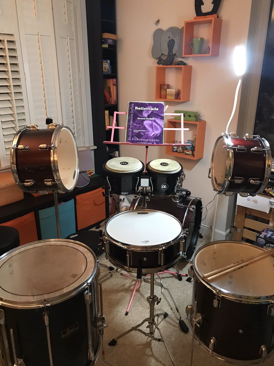 amylane's tweet photo. Forgot day 7! Music practice featured heavily. Sorry neighbours! https://t.co/5YkxLQmyPp
