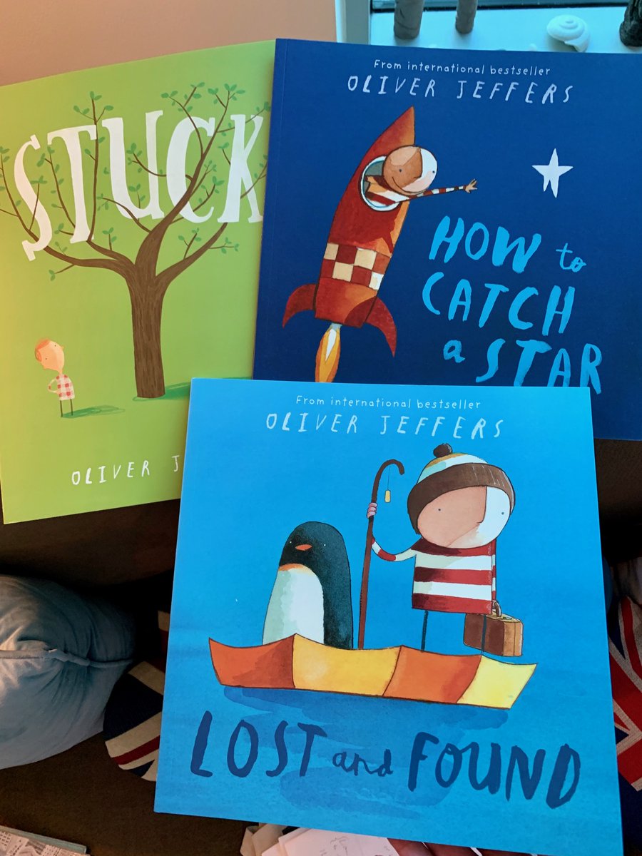 DIA_Library's tweet photo. Oliver Jeffers is #reading his books live on his Instagram account! The Day the Crayons Quit is todays #Readaloud - a favourite at @DIAdubai! If you can't view his stories live, they're saved on his website: https://t.co/dqEcVsgWAr
#stayathomestorytime #DIAlibrary #OnlineLearning https://t.co/9pu5i8kIZx