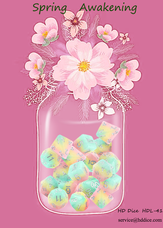 HengDaDices's tweet photo. Bad things was pass, the good will coming.
Spring Awakening HDL-41
If you like them, PM me.
#hddice #dice #dnd #rpg #resindice #acrylicdice https://t.co/JhLgg4yDz1