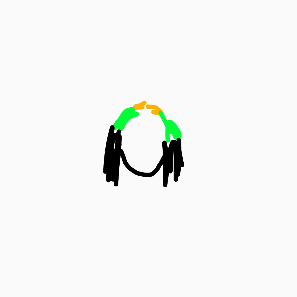 sunflowervol's tweet photo. it is 4am and i just remembered billie eilish can’t get her hair done because of quarantine so her hair looks like this right now https://t.co/3C5haLrxPQ