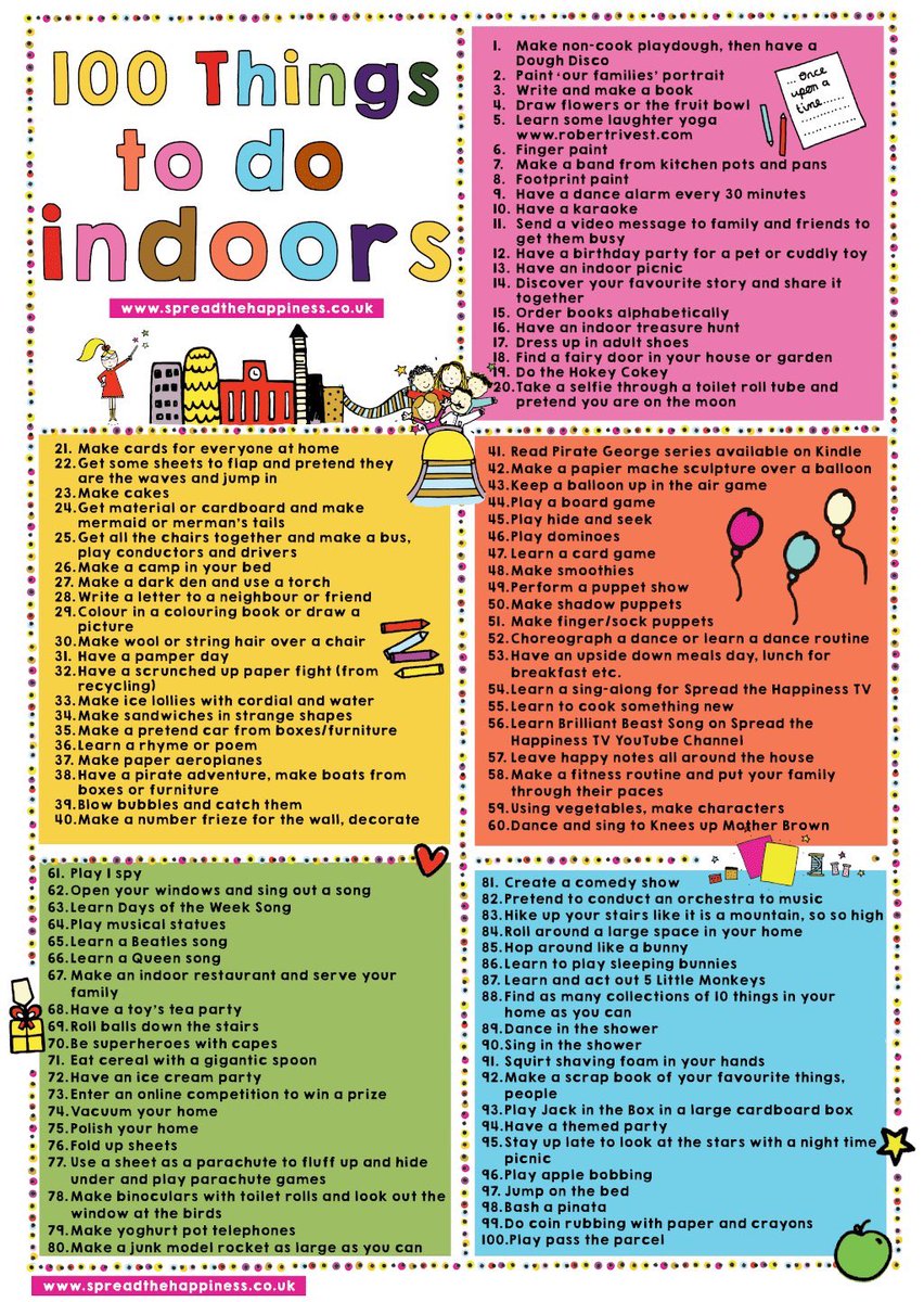 holyfamilywgc's tweet photo. Some more ideas to keep you busy at home 😁 https://t.co/eDdtcOFLmW