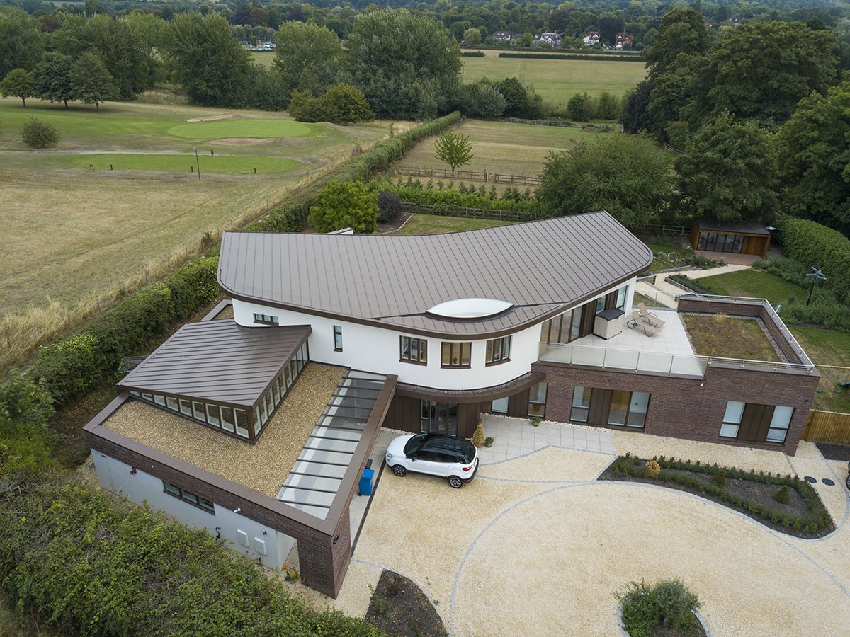 The Meadows  Designed by:  Vivid Architects  Recognized Installer: <a href="/KingsleyROOFING/">Kingsley Roofing</a>  #PIGMENTOBROWN #ROOFING #FACADE #DESIGN
#ARCHITECTS