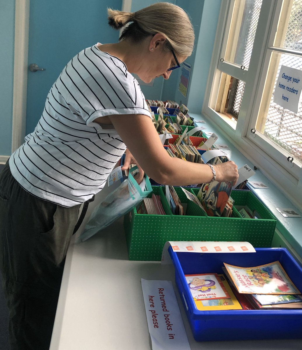 LaPerousePS's tweet photo. We are missing our beautiful students but are enjoying designing different and fun ways to connect online. In the meantime whilst we sort technology access for all, we are preparing learning packs including books for home libraries. #communityspirit #learningfromhome https://t.co/VdH9sI3vy2
