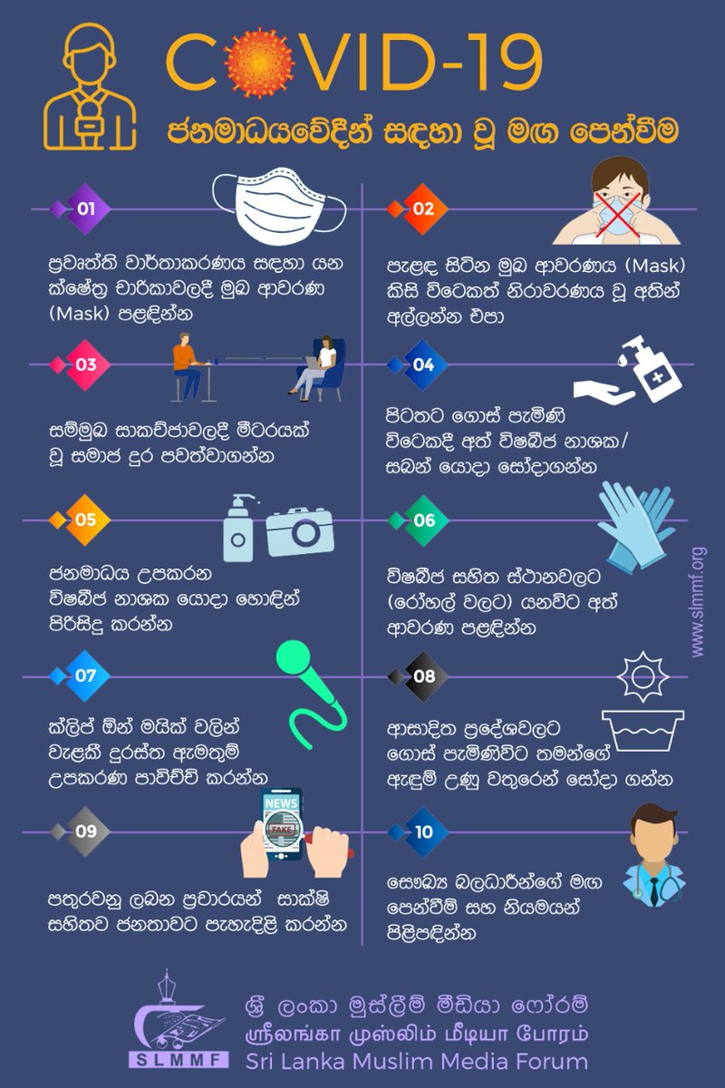 Vidiyallk's tweet photo. #COVID19: #journalist guide #lka #SriLanka #SLMMF
@vikalpavoices @WHOSriLanka @HPBSriLanka @RajapaksaNamal @gijn @womenandmedia https://t.co/UTOqRxYmDW