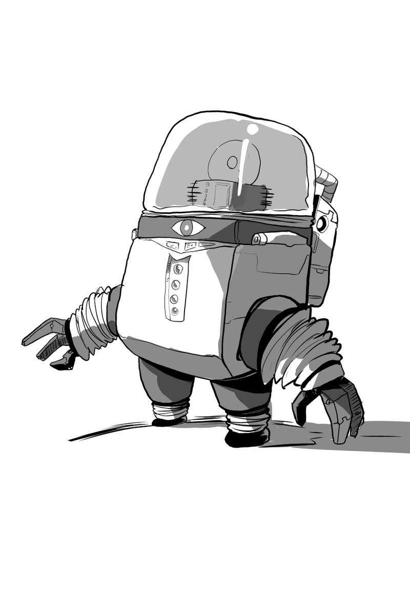 KidGalactus's tweet photo. March of Robots 28 - Junker
#junk #robot #MarchOfRobots2020 #unblinkingeye #illustration #retro #marchofrobots https://t.co/WcNQoqMEwb