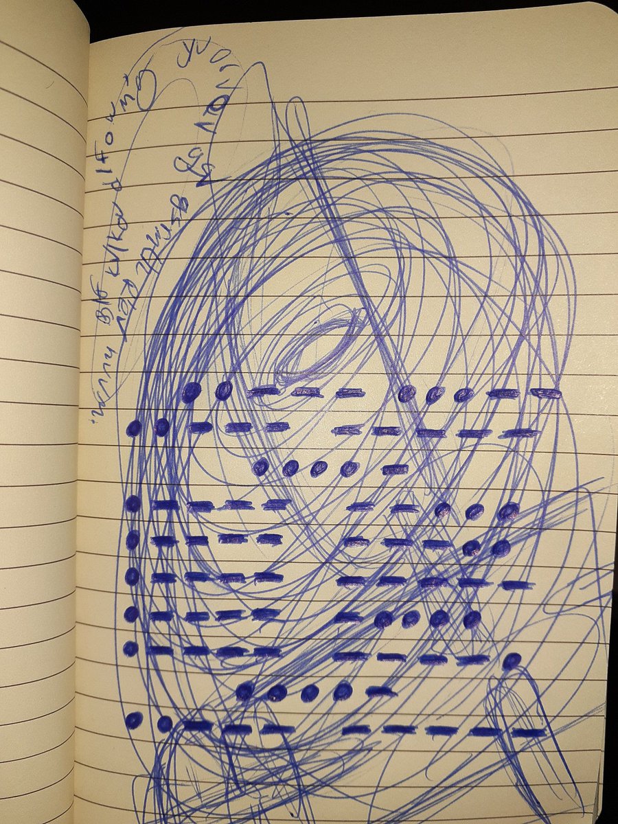 thethingsthatl1's tweet photo. I've been staring at this all day since I blacked out trying to sketch my nightmare this morning(puzzle msn again) What the fuck? My head hurts from wracking my brain for an answer. I just keep coming up with dead ends... This feels different this time. I don't know how... https://t.co/ETnsRadlm0