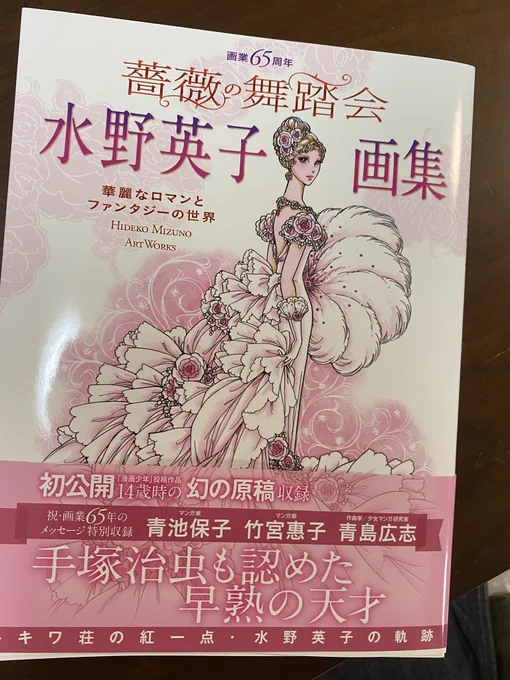 玄光社刊行の水野英子画集を御恵投いただきました。14歳でデビューしたトキワ荘の紅一点 