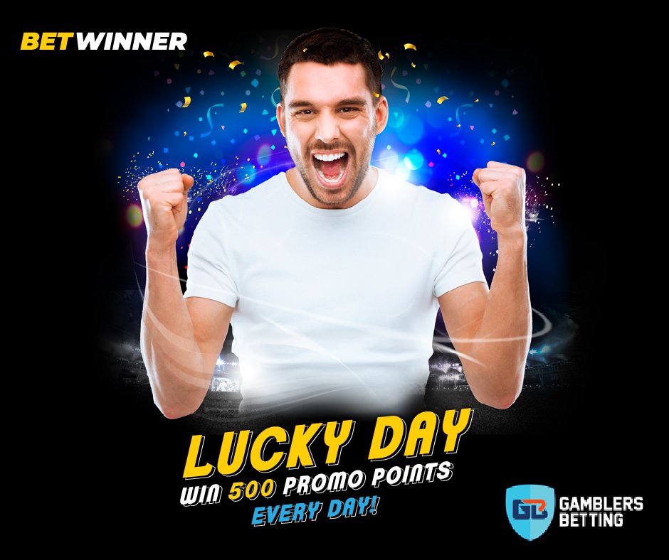 GamblersBetting's tweet photo. Take part in BETWINNER lucky numbers raffle and win 500 promo points!

♠♣ Get Your  🎁LUCKY DAY Bonus 🎁 👉👉👉 ⟶ https://t.co/yf2ITpWlsF

#BetWinner #GamblersBetting #VoiceOfGamblers #CasinoReview #CasinoBonus #Casino #LuckyDay https://t.co/9Fjx9E22ep
