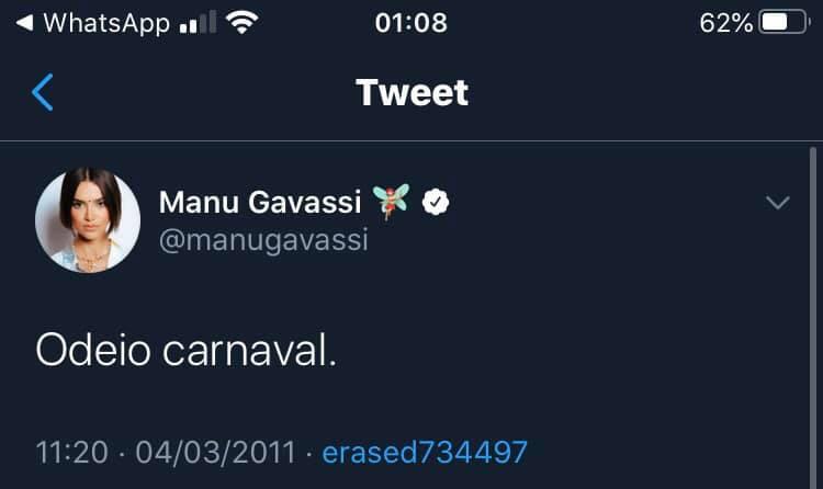 alynekaiser's tweet image. Não tem defesa pra ti, mana. #ForaManu