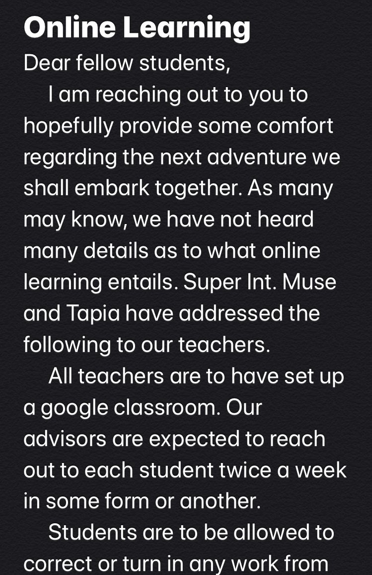 Eatonredink's tweet photo. Dear Students, the RedInk would like to fill you in... https://t.co/EgOeVPmPHj