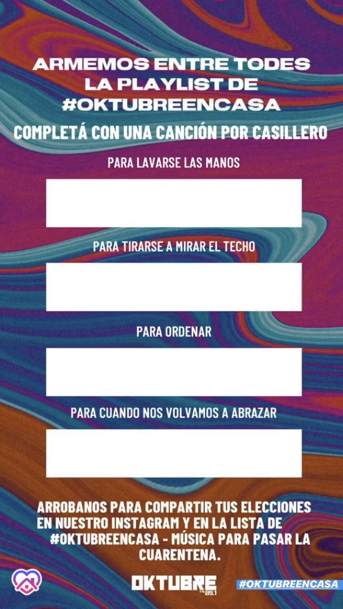 -¿Se acuerdan de Una Playlist de Cuarentena?
-¡Sí!
-Bueno, ¡nos chorearon!
-¡Nooooo, Marce!
-Sí, el verdadero se llama Pedorrolist
-¡Agagagagagagaga!
-¡Guarrrrrda!
-¡Es Pedorrolist el verdadero! Y no es "Desinfectar", es "Ordenar", vamos a ver la plantilla original
-¡Juajuaaa!