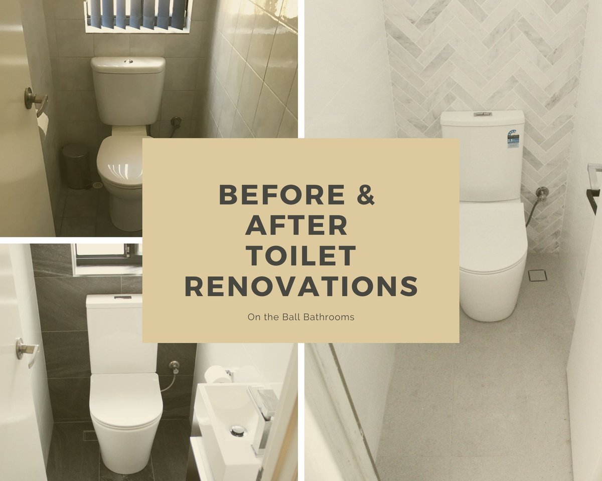 OntheBallB's tweet photo. Toilets are what they are but hey they can also look sexy no? 

Check out the link below for our break down of before and after renovation for toilets 😀

https://t.co/9EmA6BByus

#perth #perthwa #perthnews https://t.co/EzsQ0KEHZC