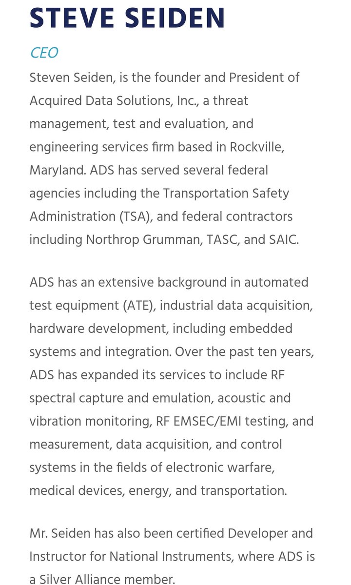  $VISM So Visium Technologies subsidiary Threat Surface Solutions Group (TSSG) is a partnership of premier cybersecurity companies (Acquired Data Solutions, Eagle Network Solutions, & Ramparts Security). They have designed a unique IoT test platform; the Cyber Physical Test Bench