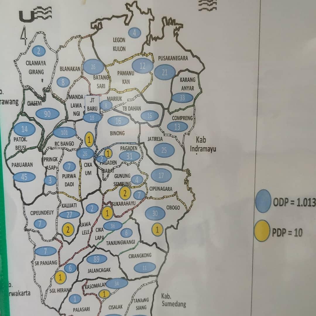 BpbdSubang's tweet photo. Laporan update laporan covid-19 kabupaten subang tgl 30 Maret 2020 https://t.co/RkljIznK8j